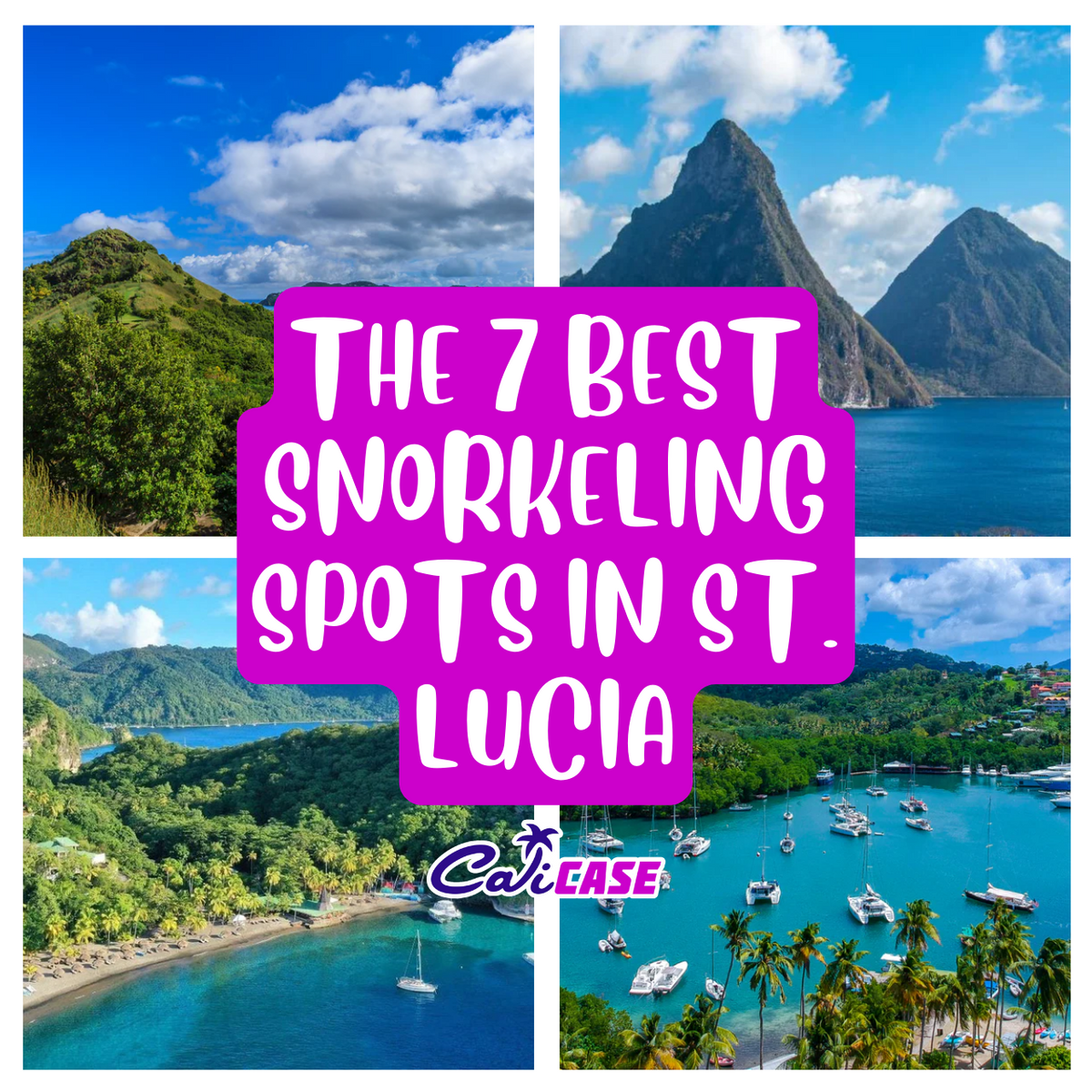 The 7 Best Snorkeling Spots in St. Lucia – CaliCase