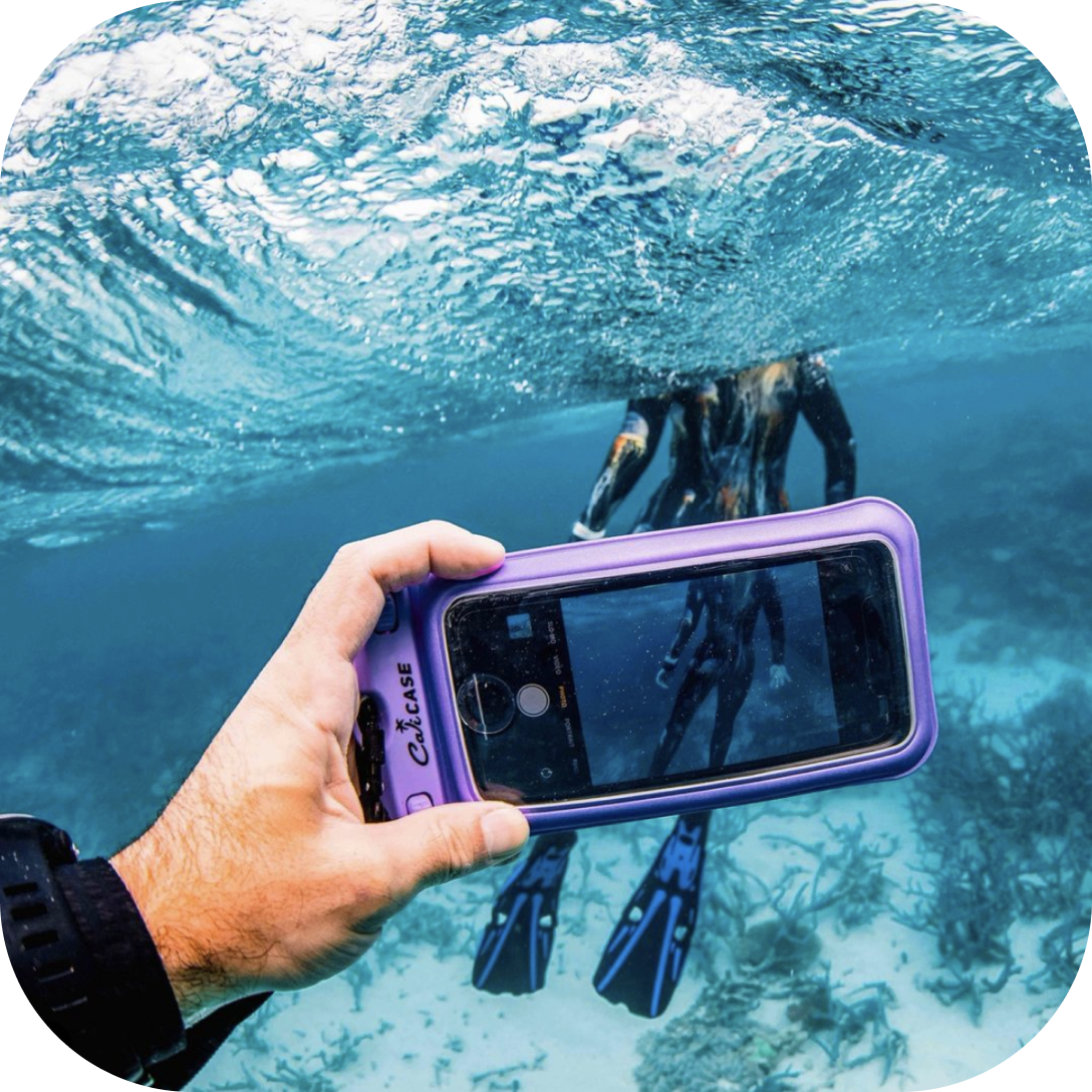 CaliCase - The world's best waterproof floating phone pouches!